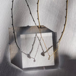 Teardrop Charm Necklace (2 Colors)