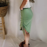 Lucky Girl Midi Skirt