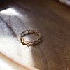 Dainty Twist Rhinestone Embellished Ring (2 Colors)
