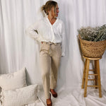 Girl Boss Herringbone Trousers