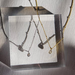 Teardrop Charm Necklace (2 Colors)