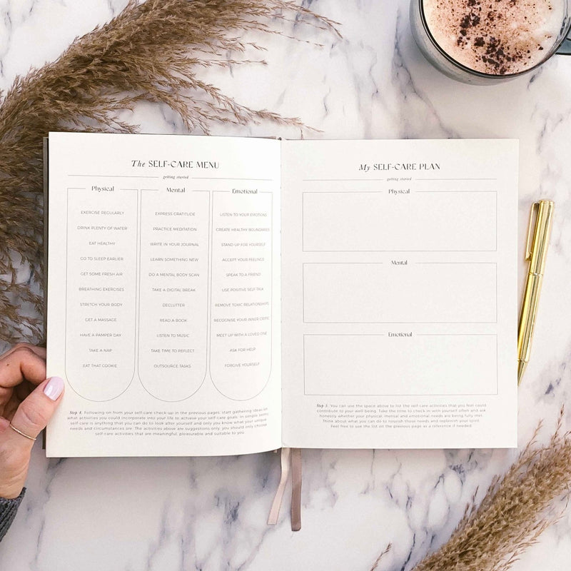 My Daily Self Care Journal - Black - LAST ONE