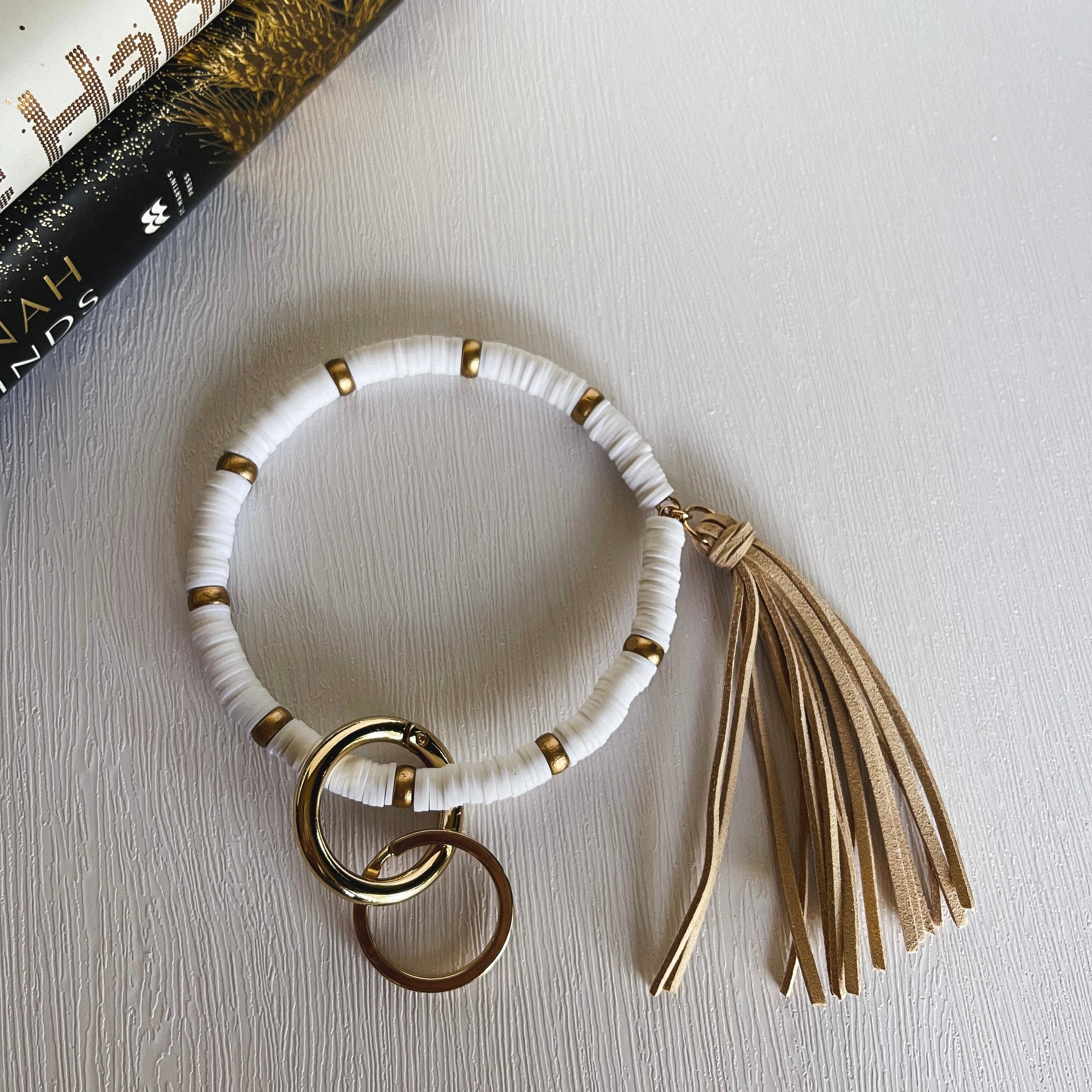 Boho Key Ring Bracelet