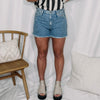 Sunshine On My Mind High Rise Denim Shorts - LAST ONE