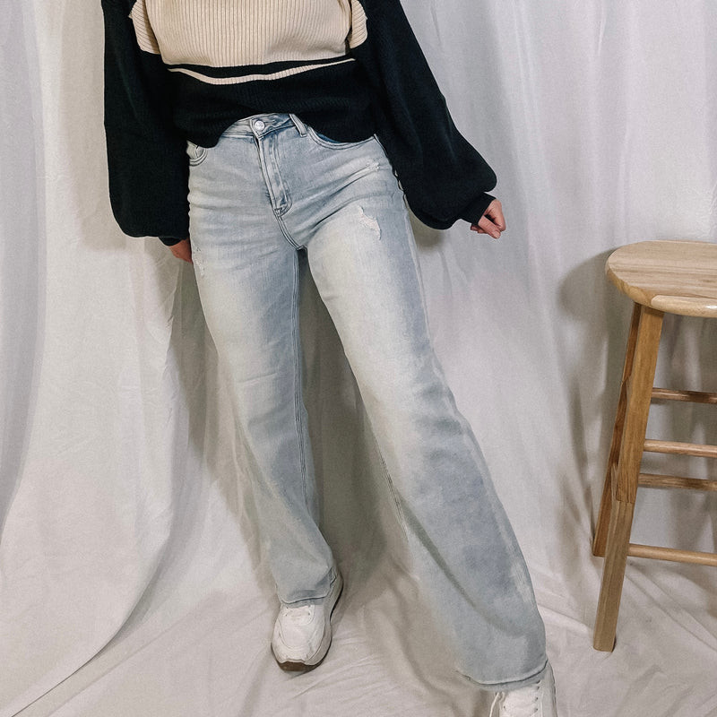 Lighten Up Straight Leg Denim