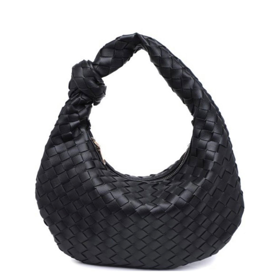 Modern Texture Knot Shoulder Bag
