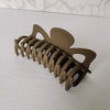 Jumbo Butterfly Hair Clip - Brown