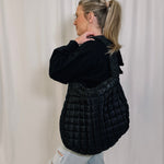 Cushion Shoulder Bag - Black - LAST ONE