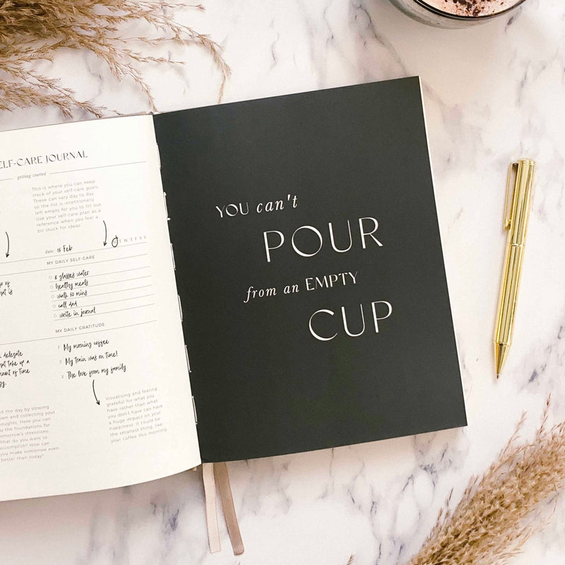 My Daily Self Care Journal - Black - LAST ONE