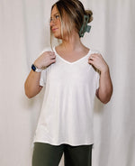 Back To The Basics Tunic Top - Ivory