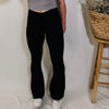 Every Day Crossover Waist Flared Yoga Pants