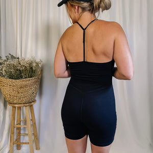 Backstory Fitted Romper - LAST ONE