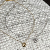 Doulbe Hearts Charm Necklace - 2 Colors