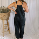 Same But Different Oversized Jumpsuit - Black - LAST ONE